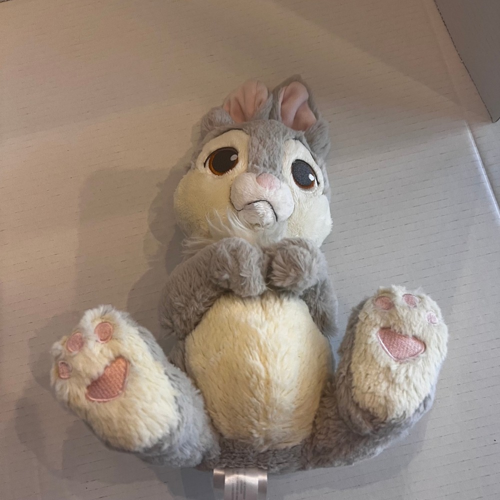 Disney Thumper Plush Bunny Rabbit Bambi Stuffed Animal Toy Cute Cuddly